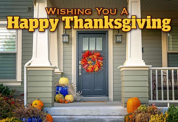 ReaMark Real Estate Thanksgiving Greeting Cards - Get More Referrals and Send Some Holiday Cheer.